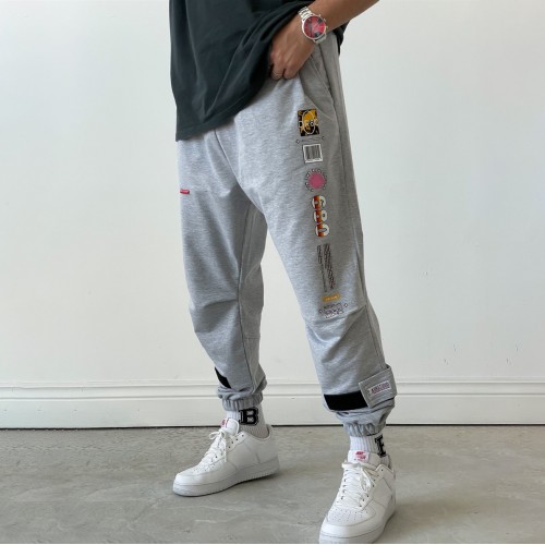 Trendy American style straight leg loose casual pants HF0117-04-04 Trendy American style straight leg loose casual pants HF0117-04-04