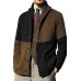 Cardigan Color-blocking Button Long-sleeved Knitted Jacket